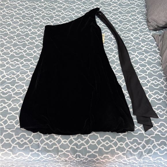 Diane Von Furstenberg Dresses & Skirts - NWT Diane Von Furstenberg Elisano Asymmetrical velvet bubble dress